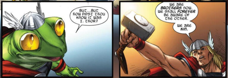 Thor Rana Simonson Una rana digna de ser Thor - Cómics y Birras