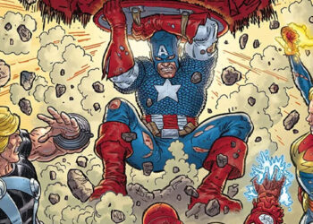 El martillo de Thor destruye la armadura de Iron Man de un solo golpe