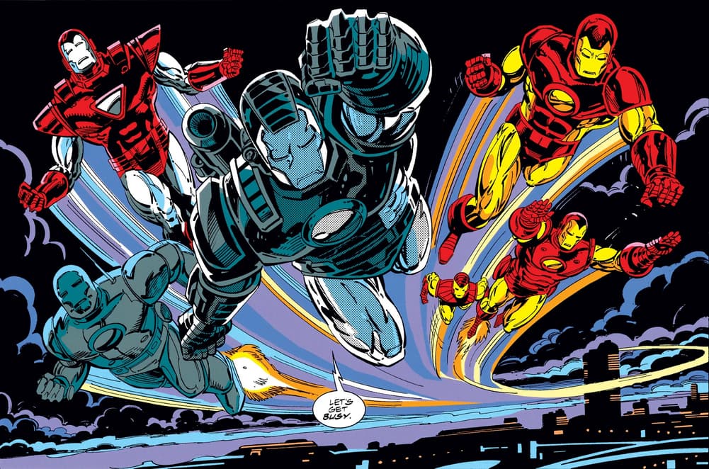 Todas las armaduras de Iron Man