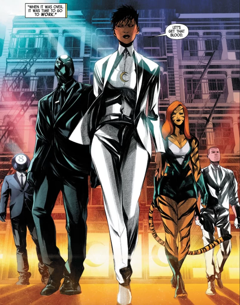 Viñeta Moon Knight Mindnight Mission 2