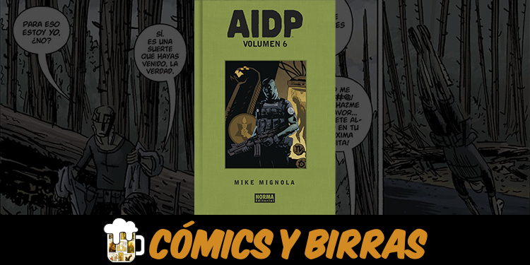 Reseña del cómic AIDP integral 6 | Cómics y Birras