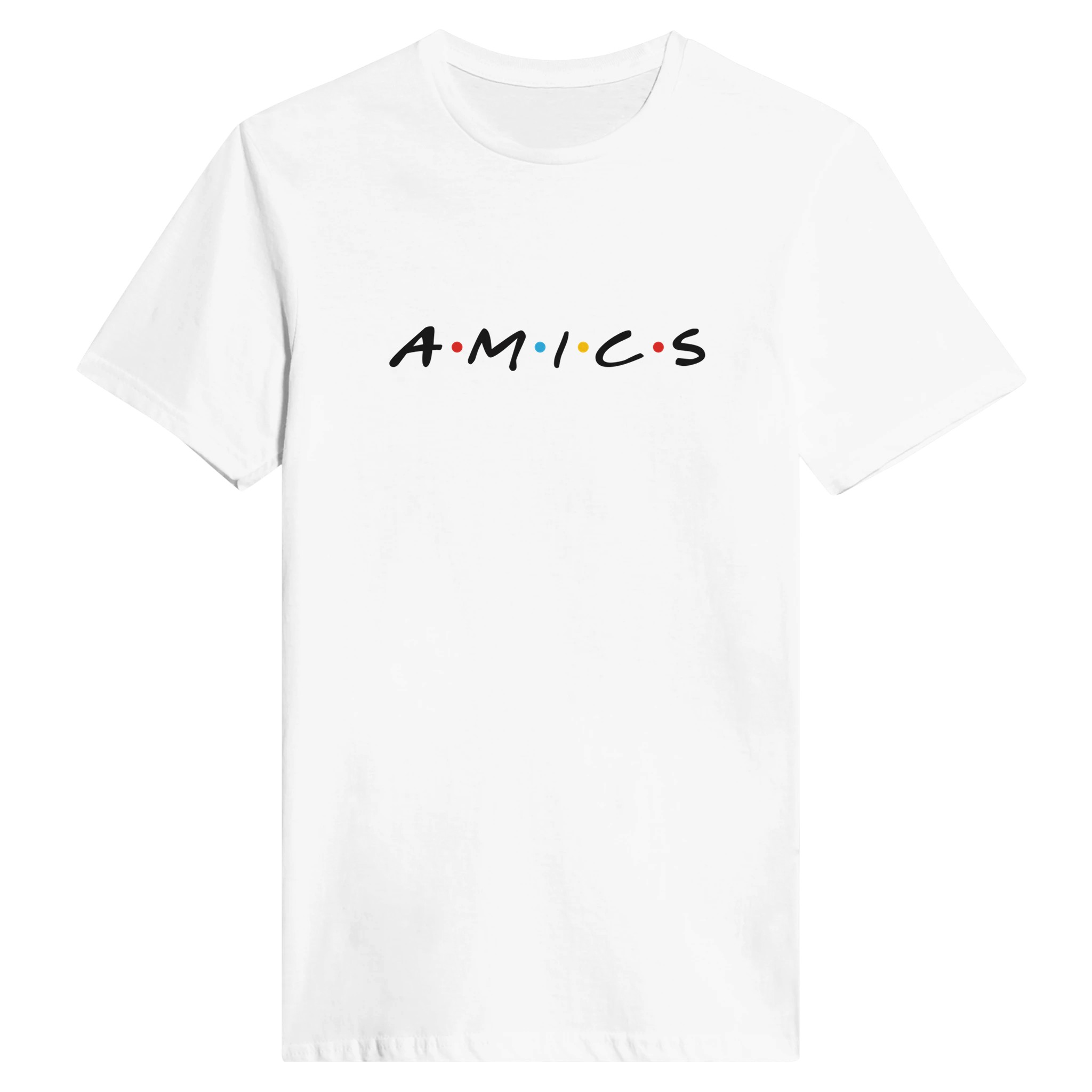 Camiseta mujer Amics blanca