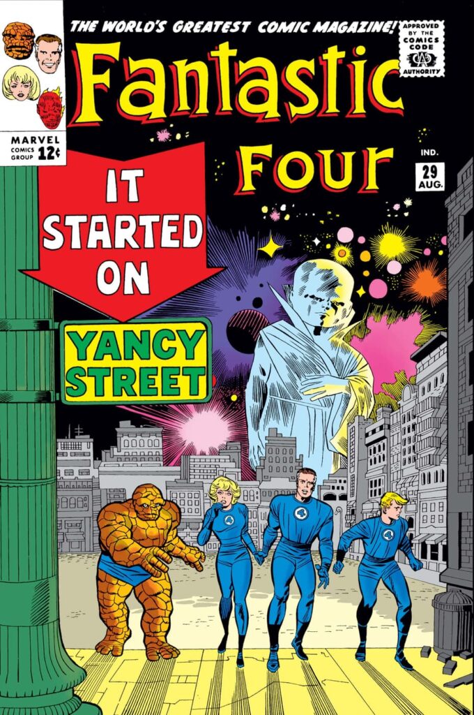 4 fantásticos de Jack Kirby