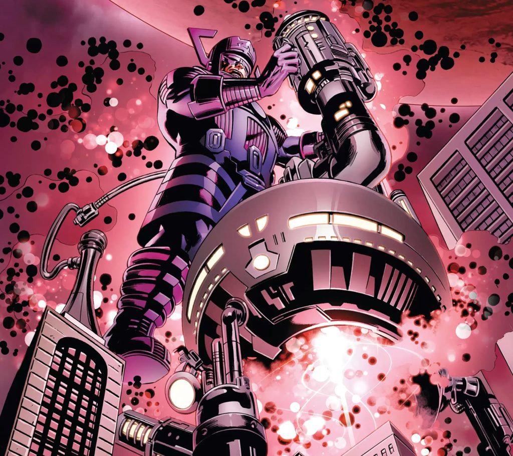 Galactus en su nave