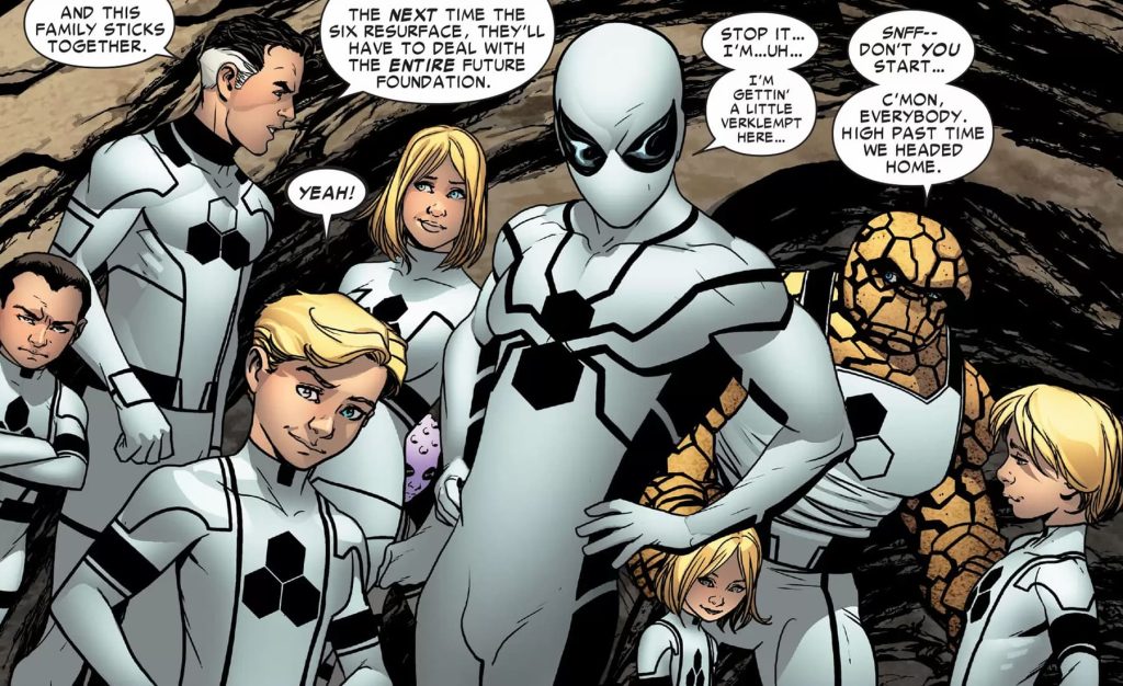 Amazing Spider-Man en fundación futuro