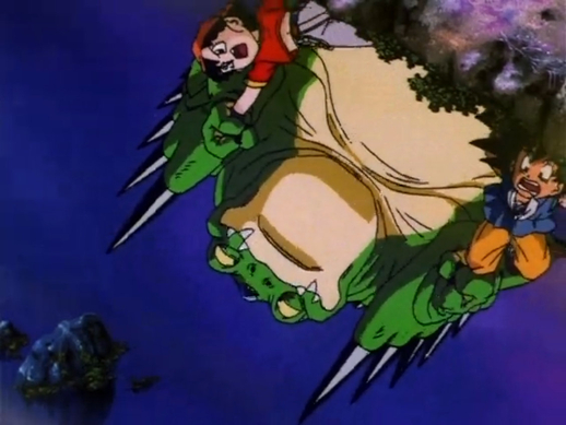 Goku, Pan y Liang-Shinron