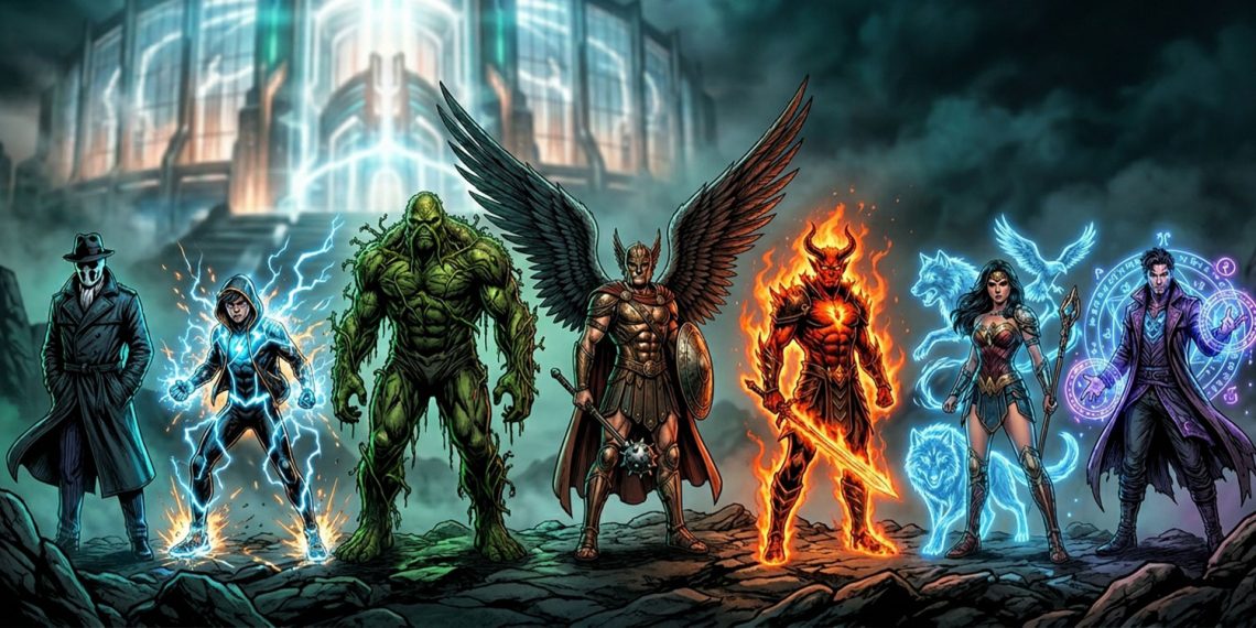 7 héroes de DC que JAMÁS entraron en la Liga de la Justicia