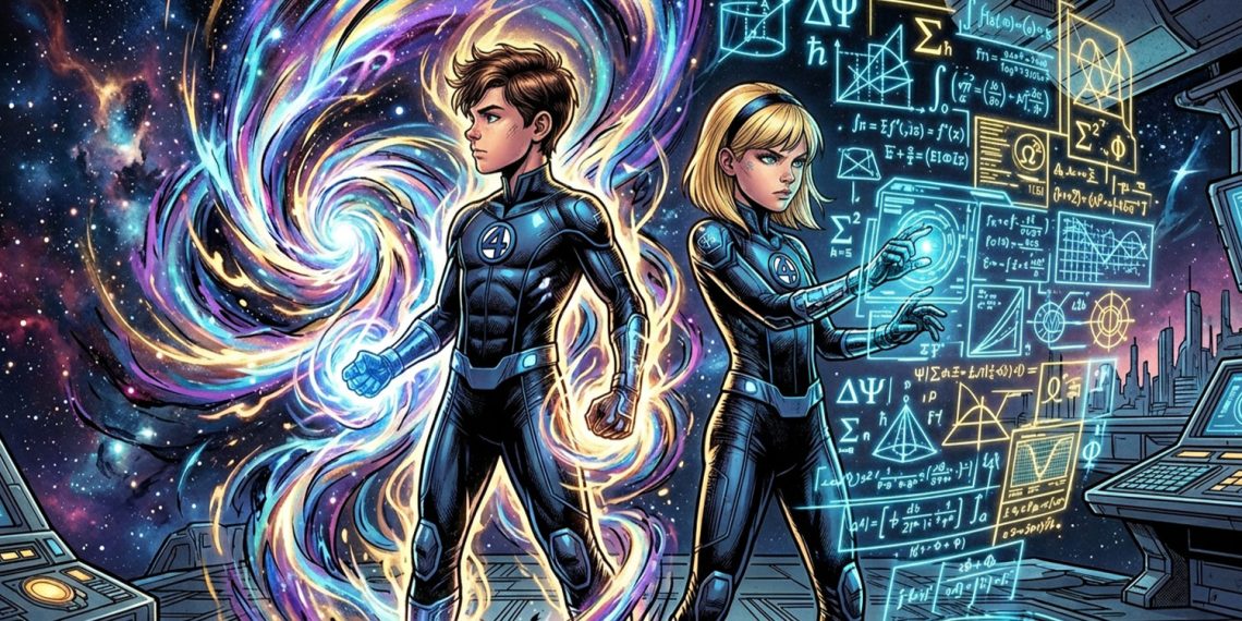 Franklin y Valeria Richards los hijos más poderosos de los Cuatro Fantásticos