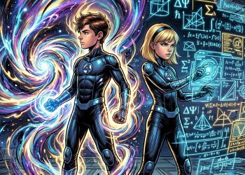 Franklin y Valeria Richards los hijos más poderosos de los Cuatro Fantásticos