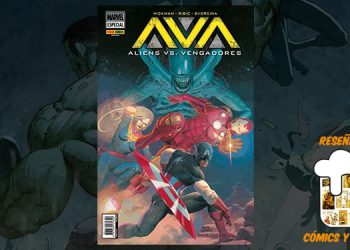 Reseña del crossover entre los héroes de Marvel y los xenomorfos de 20th Century FOX, Aliens vs. Vengadores para Cómics y Birras.