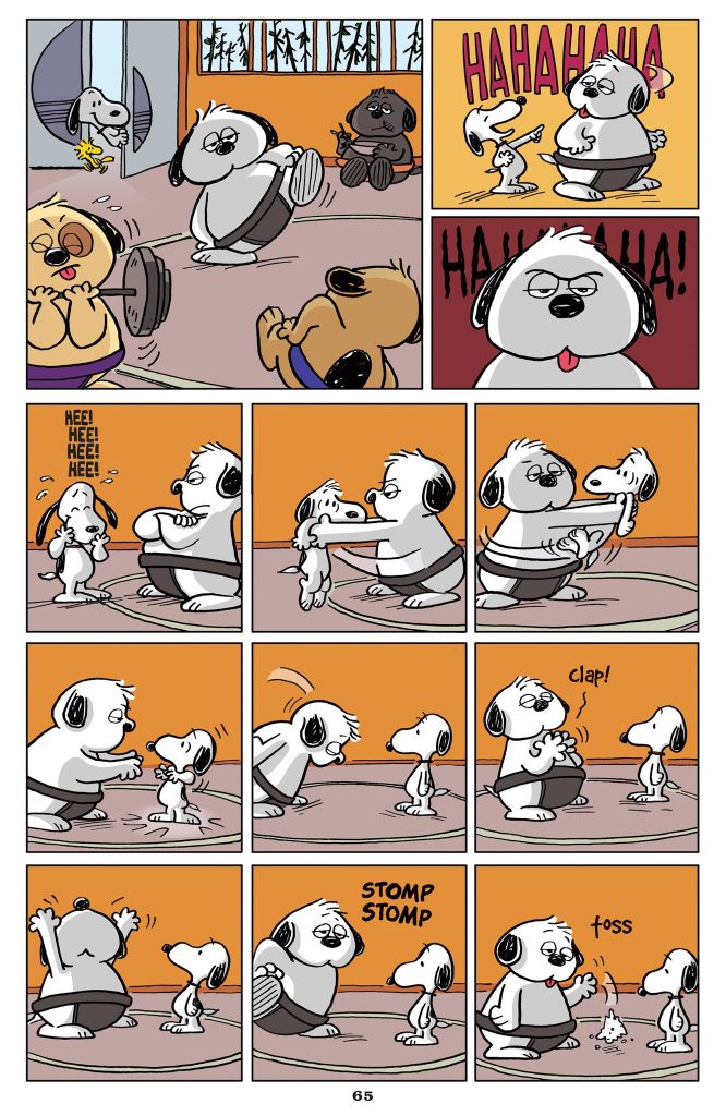 Nos vamos a Tokio, Charlie Brown pagina 65