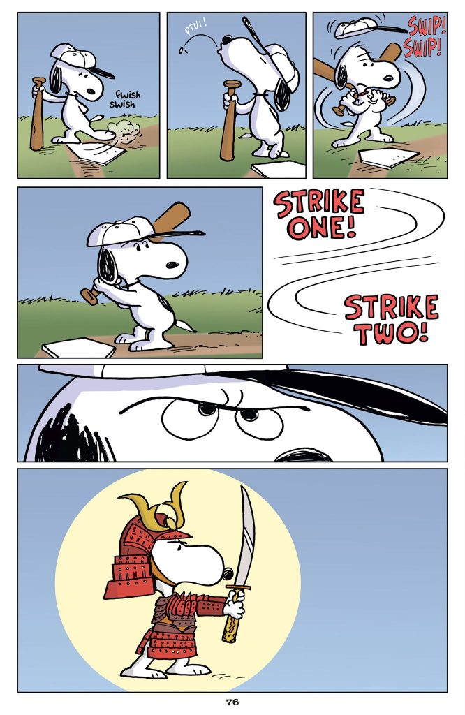 Nos vamos a Tokio, Charlie Brown pagina 76