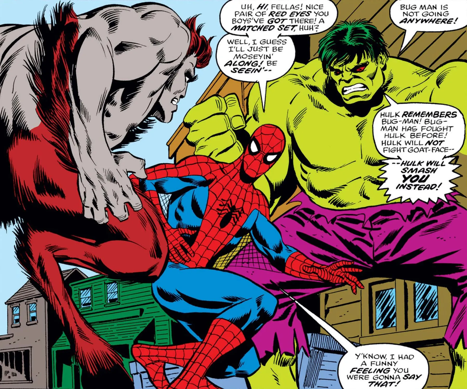 Equipo spider-man y hulk