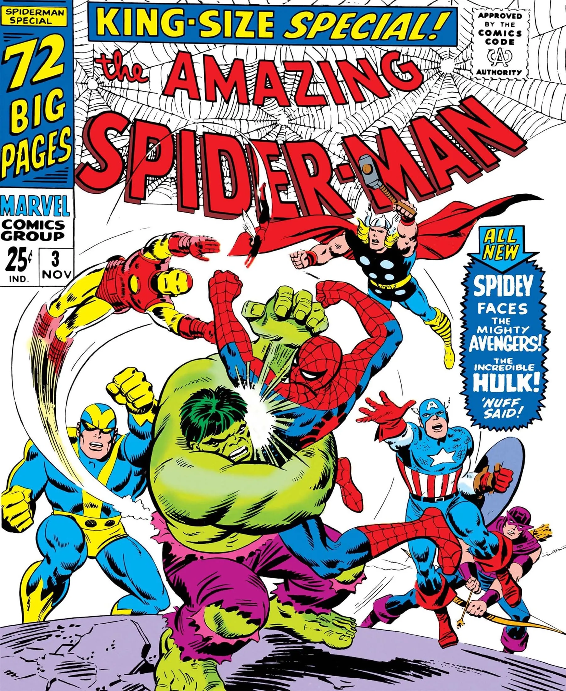Los vengadores y Spider-Man